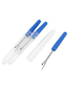 Descosedor de Costura uxcell 3 Pcs Plástico Azul 8.7 cm