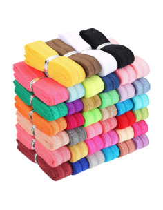 Cinta Elástica Plegable WILLBOND 40 Colores 1.59 cm x 40 Yardas