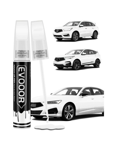 Pintura de Retoque EVOOOR Perla Blanca Platino 11.8 ml