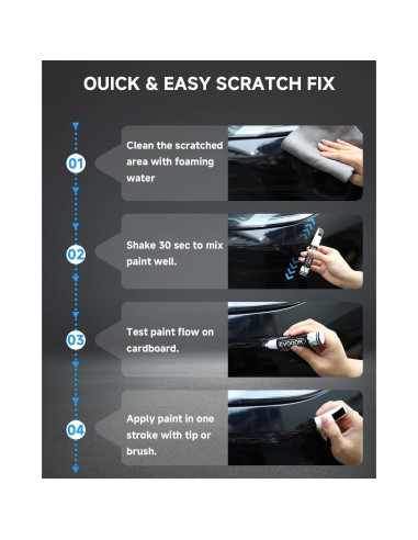 Pintura de Retoque EVOOOR Perla Blanca Platino 11.8 ml