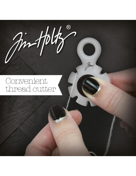 Herramienta de Distresado de Papel Tim Holtz Tonic Studios - 7 Cuchillas Recesadas