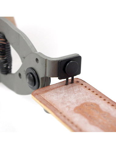 Pinza de Perforación de Cuero Klanata 17cm 4mm-2 Dientes