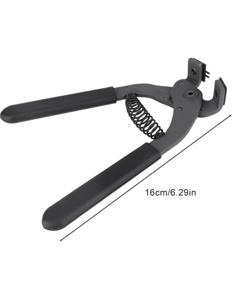 Pinza de Perforación de Cuero Klanata 17cm 4mm-2 Dientes