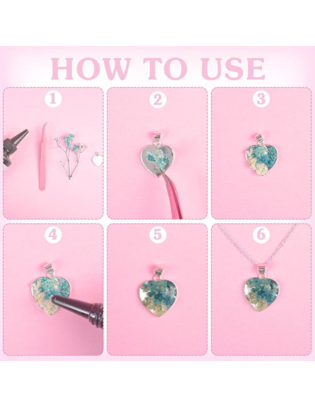 Colgante Corazón 925 Plata Esterlina PH PandaHall 2 Pcs