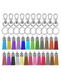 Kit 150 Pcs Ganchos Giratorios y Anillos Selizo para Manualidades