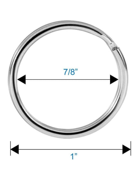 Kit 150 Pcs Ganchos Giratorios y Anillos Selizo para Manualidades