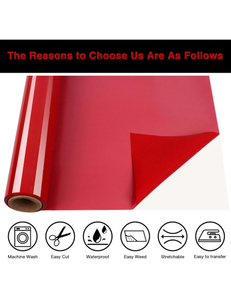 Vinilo de Transferencia de Calor Puff HTV TORC 10 Hojas 30.48x25.4cm