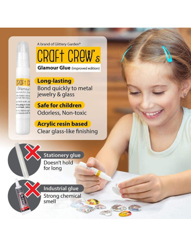 Kit de Fabricación de Joyería Jardín Brillante - 11 Piezas