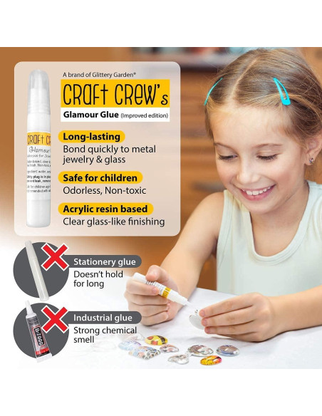 Kit de Fabricación de Joyería Jardín Brillante - 11 Piezas