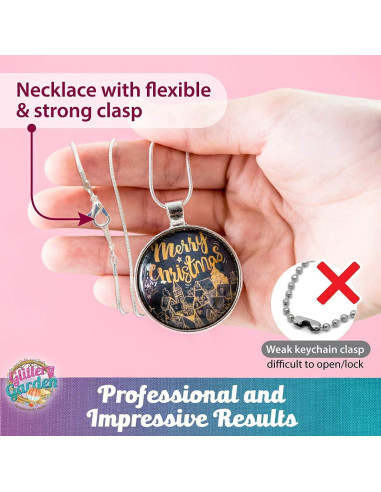 Kit de Fabricación de Joyería Jardín Brillante - 11 Piezas