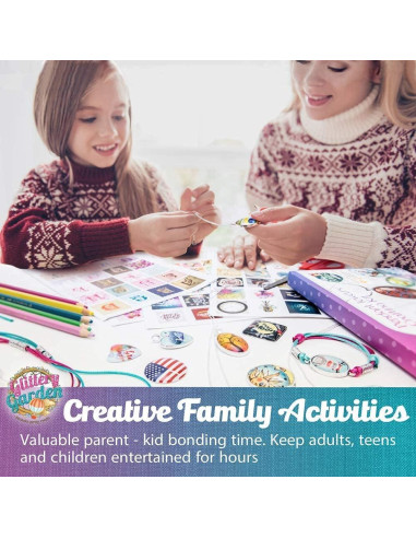 Kit de Fabricación de Joyería Jardín Brillante - 11 Piezas