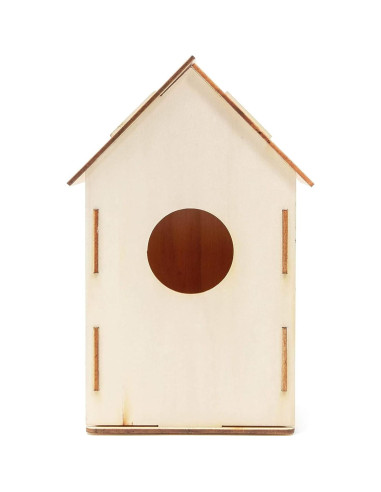 Mini Casitas de Pájaro de Madera Bright Creations - 4 Diseños