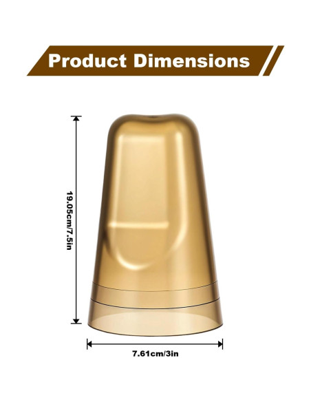 24 Cubiertas para Vertedores de Licor Nodaaiie - Tapas Protectores