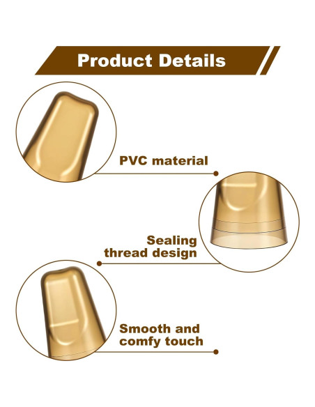 24 Cubiertas para Vertedores de Licor Nodaaiie - Tapas Protectores