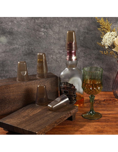 24 Cubiertas para Vertedores de Licor Nodaaiie - Tapas Protectores