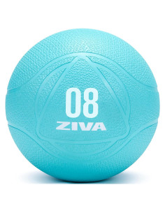Bola Medicinal ZIVA 3.6 kg Turquesa - Goma Texturizada