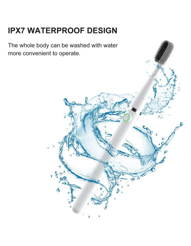 Cepillo de Dientes Eléctrico Loafar Sonic 30,000 VPM Blanco