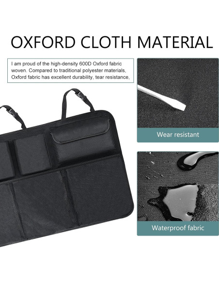 Organizador de Maletero de Coche Ferianl 90x46 cm Plegable