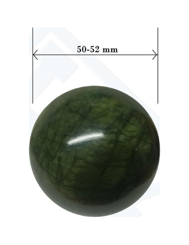 Pelota de Ejercicio de Jade Natural LLY 2 para Mano 5 cm