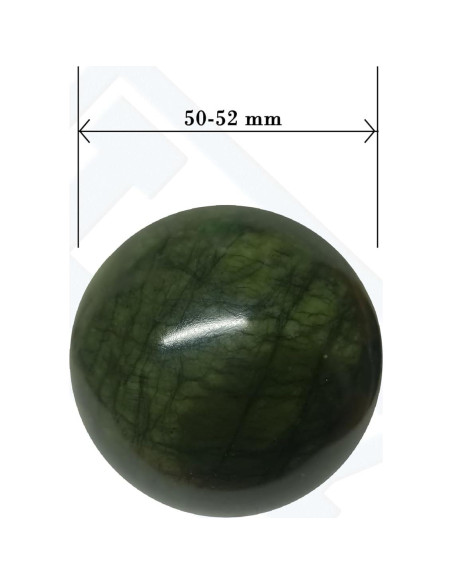 Pelota de Ejercicio de Jade Natural LLY 2 para Mano 5 cm