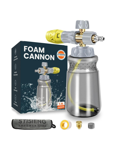 Cannon de Espuma STISIENG 1L para Lavadora de Presión