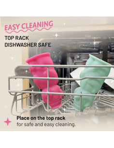 Taza de Paja Honey Bear Legendairy Milk Verde 8 oz Apta Lavavajillas 2