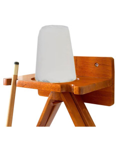 Soporte de Billar GACCO BILLIARDS en Roble con Estante y Tiza