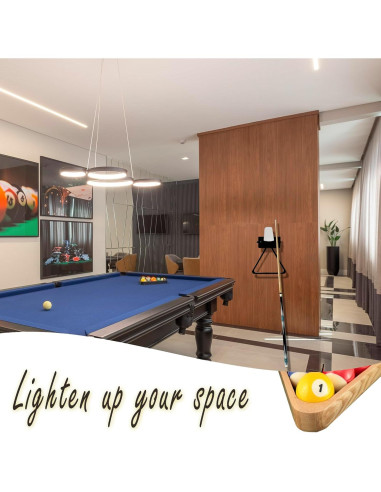 Soporte de Billar GACCO BILLIARDS en Roble con Estante y Tiza