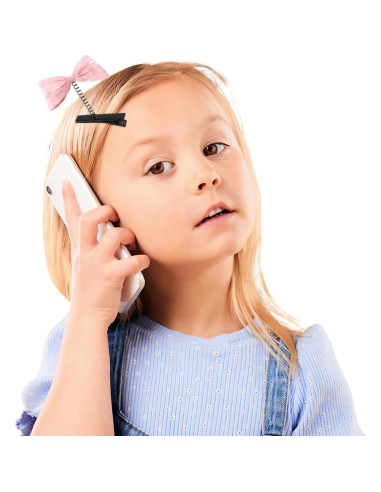 100 Clips de Pelo de Metal en Forma de Pato para Estilismo