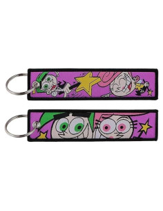 Llavero Los Padrinos Mágicos Wanda y Cosmo 13x3 cm