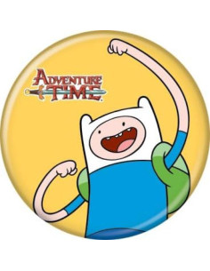 Conjunto de 4 Botones Coleccionables Ata-Boy Adventure Time 2