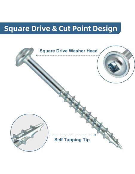 Kit de Tornillos para Agujeros de Pocket SATANTECH 380Pcs
