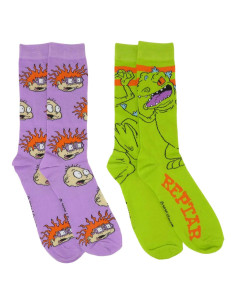 Calcetines de tripulación Tommy Chuckie Rugrats - 2 pares