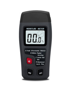 Medidor de Humedad de Madera Digital QYQRQF LCD 0-99.9% 2