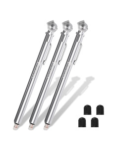 Medidor de Presión de Neumáticos All Road Acero Inoxidable 10-75 PSI