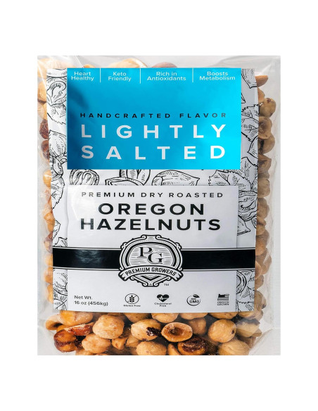 Avellanas Tostadas Oregon Farm To Table - Ligeramente Saladas - 453g