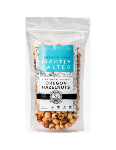 Avellanas Tostadas Oregon Farm To Table - Ligeramente Saladas - 453g