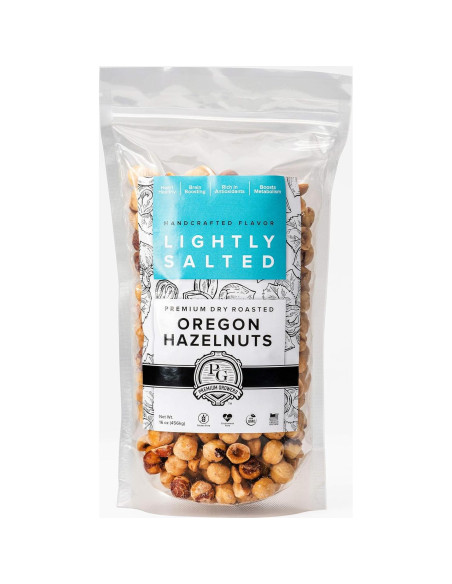 Avellanas Tostadas Oregon Farm To Table - Ligeramente Saladas - 453g
