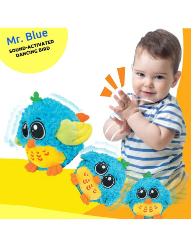 Juguete Musical para Bebés Sr. Azul y Burro Peek-A-Boo