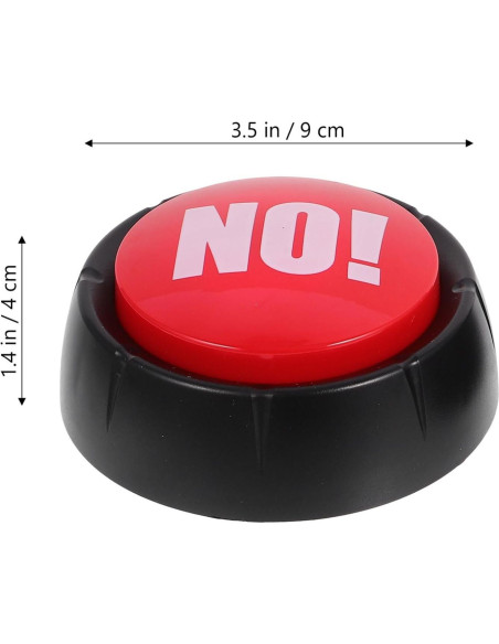 Juego de Botones de Voz Totority Set de 2 con Sonido 9 cm