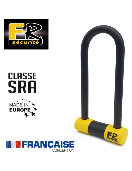 Candado Antirrobo FR Seguridad FR85250 U 85x25 cm Acero Doble Cerradura