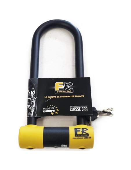 Candado Antirrobo FR Seguridad FR85250 U 85x25 cm Acero Doble Cerradura