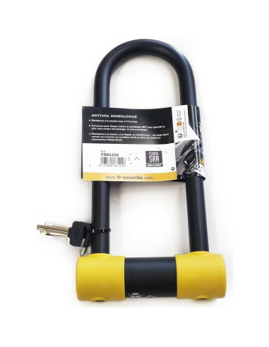 Candado Antirrobo FR Seguridad FR85250 U 85x25 cm Acero Doble Cerradura