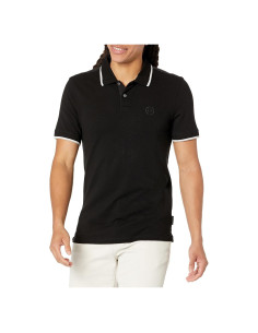 Polo de Jersey de Manga Corta Hombre A|X Armani Exchange Negro