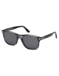 Gafas de sol Tom Ford FT0595 - Marco gris, lentes 55 mm