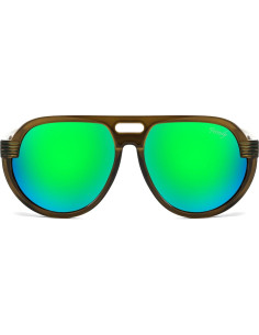 Gafas de sol aviador Steampunk FEISEDY polarizadas UV400 2