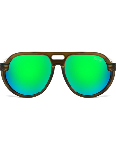 Gafas de sol aviador Steampunk FEISEDY polarizadas UV400