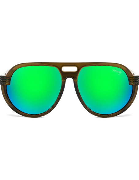 Gafas de sol aviador Steampunk FEISEDY polarizadas UV400