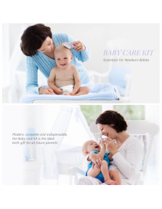 Kit de Cuidado para Bebés 15 en 1 Kjtao Portátil Púrpura 2