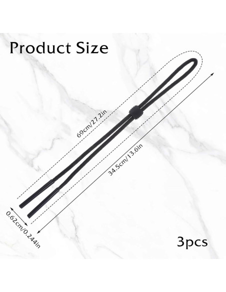 Correa para Gafas Ajustable HJZHII - 3 Piezas Nylon/Silicona